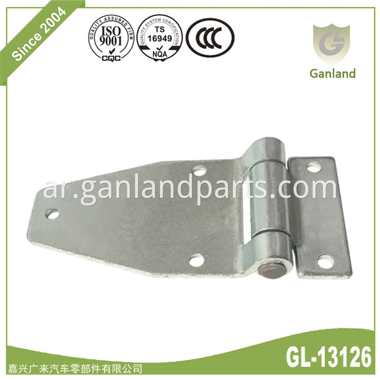 Flat Blade Zinc Plate Hinge